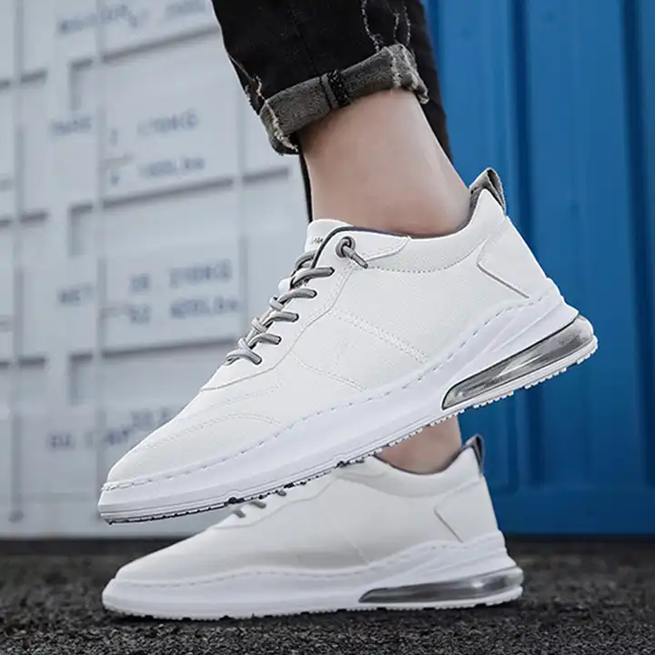 Men's white leather sneakers Men's White Leather Sneakers