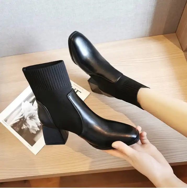 Stylish women's leather boot Stylish women's leather boots