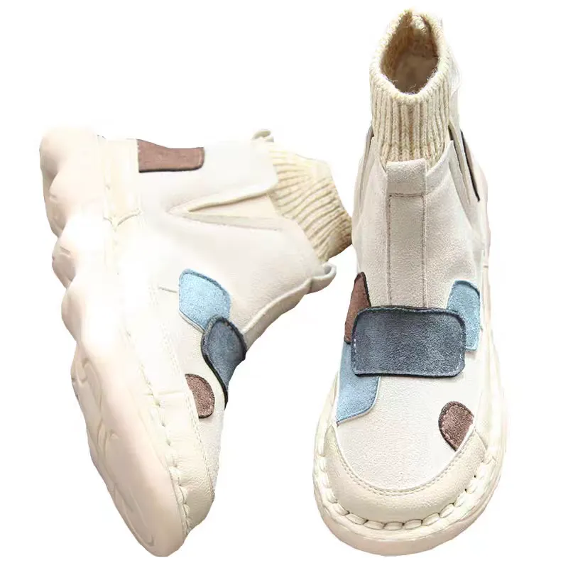 Women's Stretch Ankle Boots Photo Stretch women's ankle boot photo