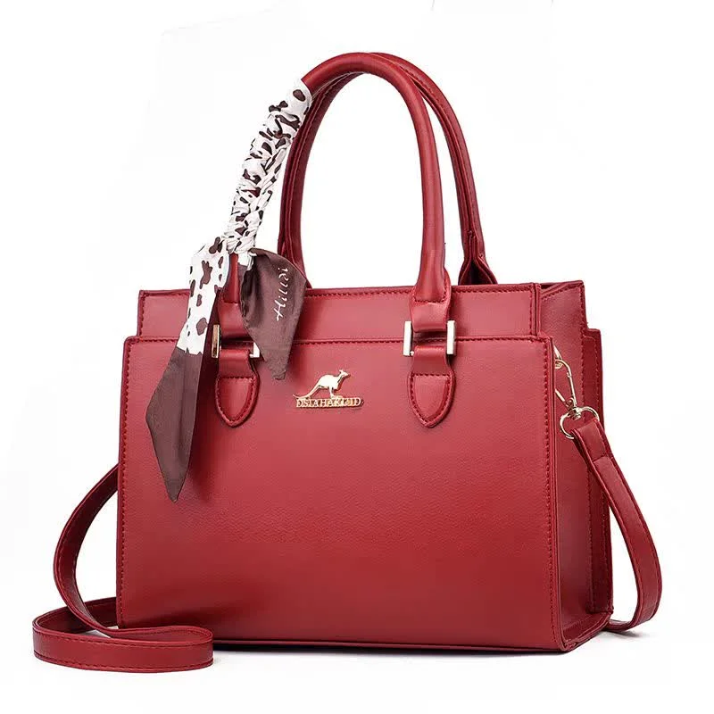 Maroon shoulder women's handbag Maroon Shoulder Women's Bag