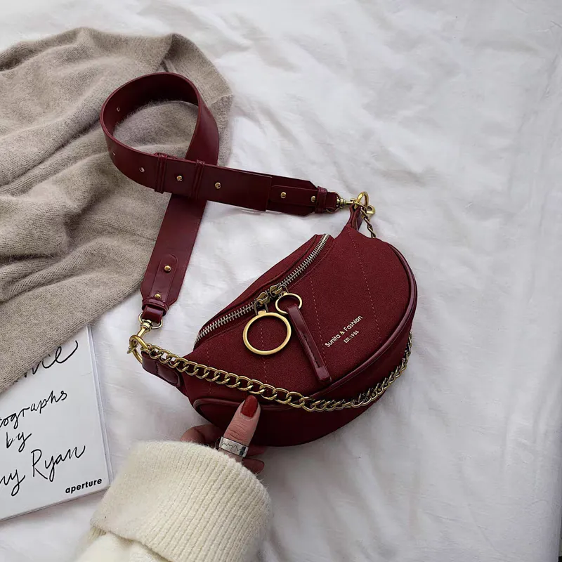 Trendy Imported Women's Burgundy Handbag Trendy Imported Women's Burgundy Handbag