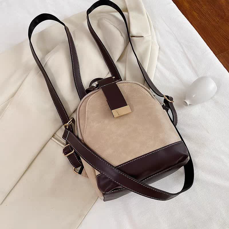 Women's beige backpack Women's beige backpack