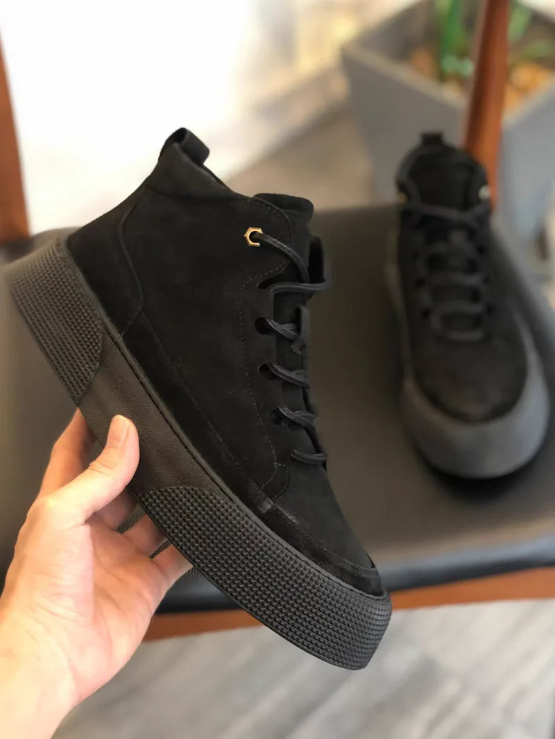 Men's black leather shoes trend Men's black leather shoes trend