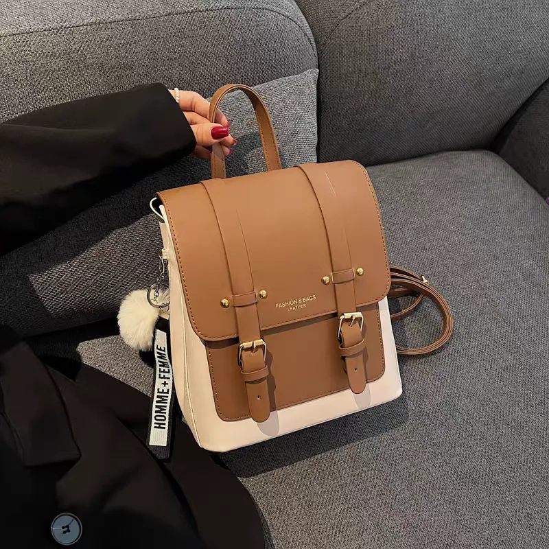 Photo of a unique women's leather handbag Photo of a unique women's leather handbag