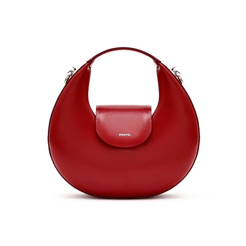 Imported red women's handbag Imported red women's handbag