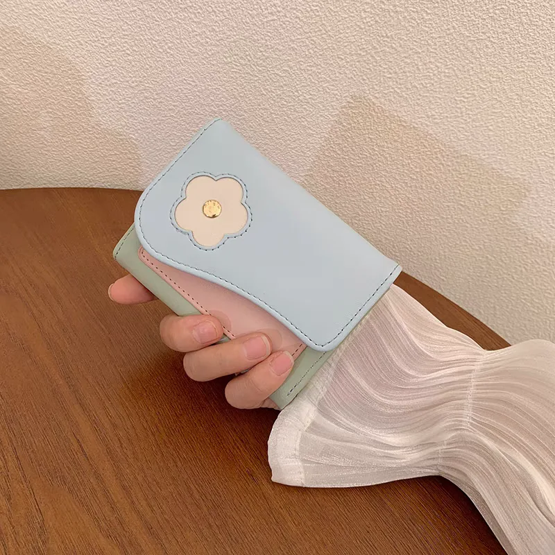 Unique Blue Women's Wallet Model Unique blue women's wallet model