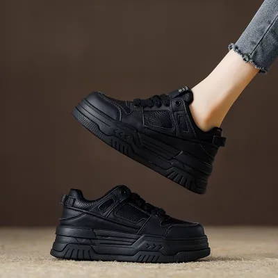 Imported black women's sneakers photo