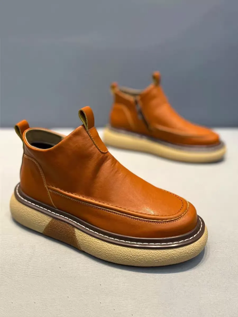 Imported men's mustard-colored ankle boots price Imported men's mustard ankle boots price