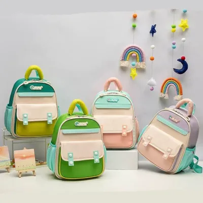 Buying a children's backpack in bright colors