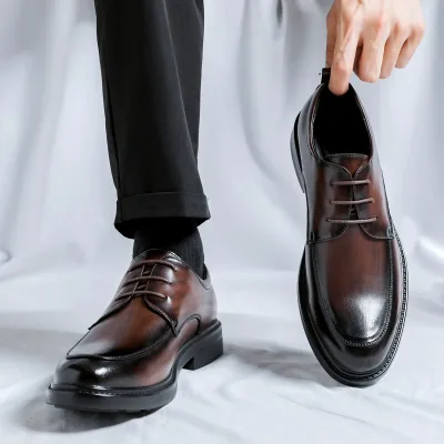 Imported men's leather shoes purchase