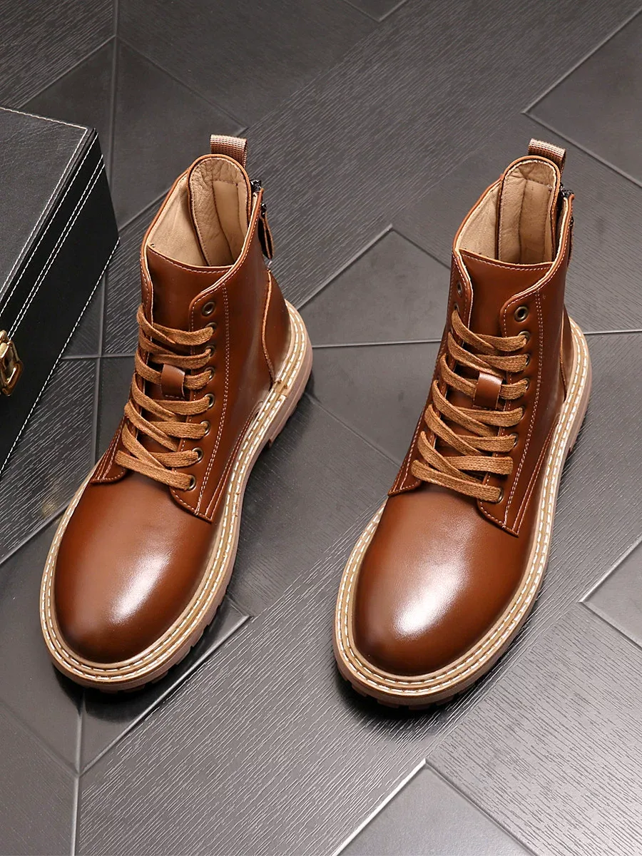 Buying genuine foreign men's ankle boots Original men's foreign ankle boots for purchase