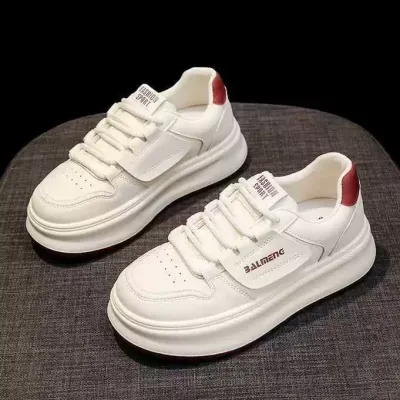 Women's white band sporty shoes for the latest fashion trend