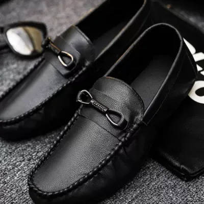 Original men's black college shoes purchase