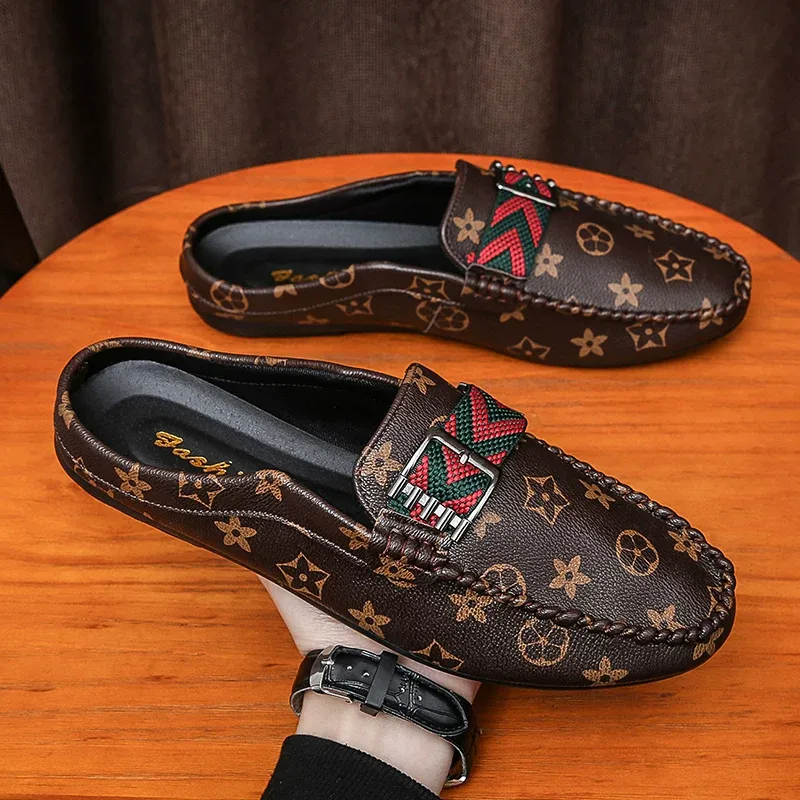 Men's patterned foreign college shoes purchase Men's patterned foreign casual shoes purchase