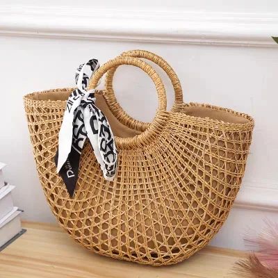 قیمت کیف حصیری دستی زنانه اورجینال