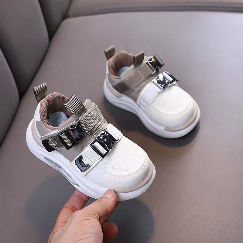 Purchase genuine children's brown and white shoes Original white brown children's shoes purchase