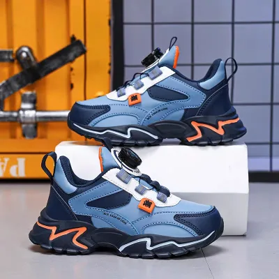 Trendy blue sneaker model photos for girls and boys