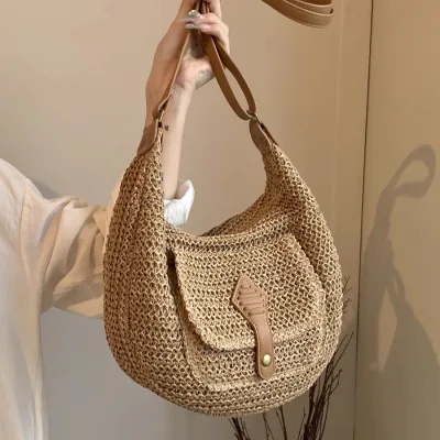 Photo of an original women's wicker handbag model