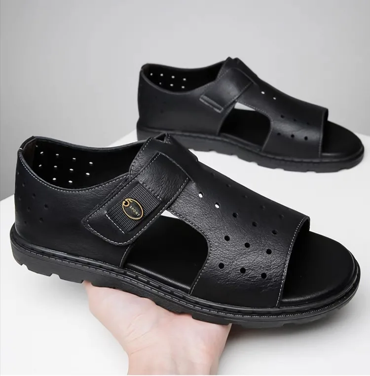 Price of men's genuine leather summer shoes Price of genuine men's summer leather shoes