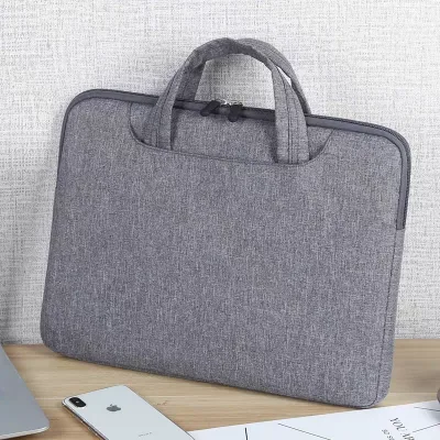Men's imported gray office laptop bag