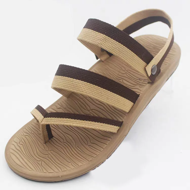Price of men's and boys' genuine beige straw flat-heeled sandals Price of men's and boys' genuine beige straw flat-heeled sandals