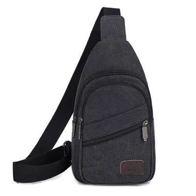 Original black crossbody bag model for women and men