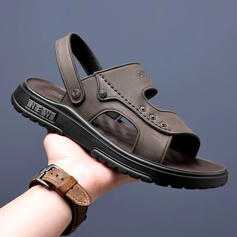 Men's and boys' brown summer shoes, trendy of the year Buying men's and boys' brown summer shoes, fashion of the year