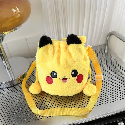 Original yellow doll-style girl's handbag