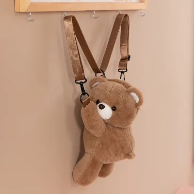 Imported children's teddy bear doll bag photo